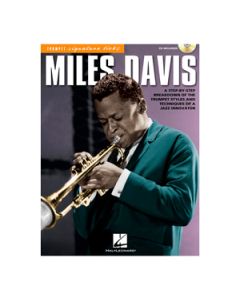 Método Livro Trompete Sib Miles Davis Play-Along c/ CD Signature Licks