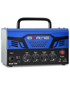 Mini Cabeçote Amplificador p/ Guitarra Borne MOB T30 30W RMS Cor Azul Cód. 0301395