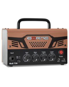 Mini Cabeçote Amplificador p/ Guitarra Borne MOB T30 30W RMS Cor Cobre Cód. 0301401