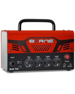 Mini Cabeçote Amplificador p/ Guitarra Borne MOB T30 30W RMS Cor Vermelho