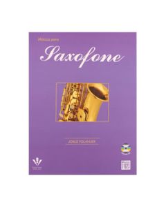 Álbum com CD Música para Saxofone Jorge Polanuer