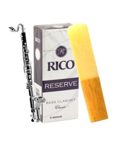 Palheta Clarone Bass Nº 3,5+ Rico Reserve Classic