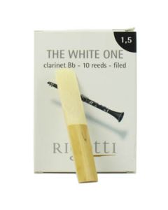 Palheta Clarinete Rigotti France The White One Modelo Médium (Padrão)