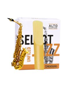 Palheta Sax Alto Rico Jazz Select Unfiled Unidade