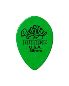 Palheta Tortex Small Teardrop 0.88mm Verde Dunlop Cod.6424