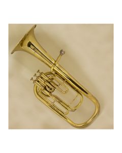 Sax Horn Mib 3 Pistos Yamaha Japão c/ Bocal Bach e Estojo Original 