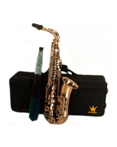 Saxofone Alto Cobre Escovado Envelhecido Schieffer 