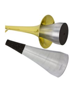 Surdina Trombone Practice Escovada Estudo Strong Brass by Barkley