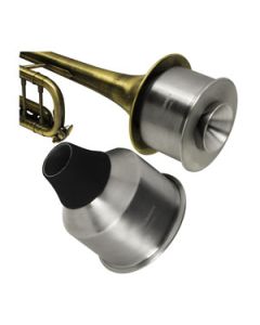 Surdina Trompete Efeito Wawa Escovada Strong Brass by Barkley