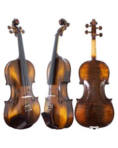 Violino 4/4 Rolim J.A. Francis Custom Teller Profissional Envelhecido Alto Brilho