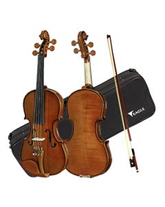 Violino 4/4 Verniz Alto Brilho Eagle VE 441 Classic Séries c/ Estojo Breu Espaleira (Padrão)